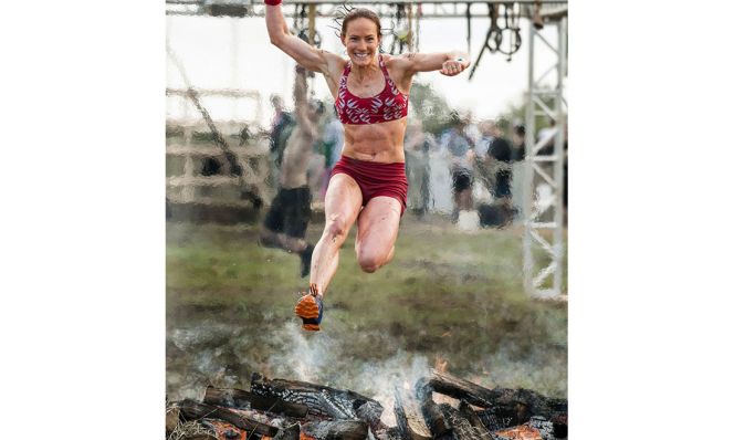 outdoor fitness obstacle racing