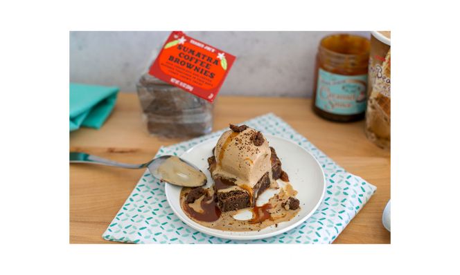 Trader Joe's Sumatra Coffee Brownies