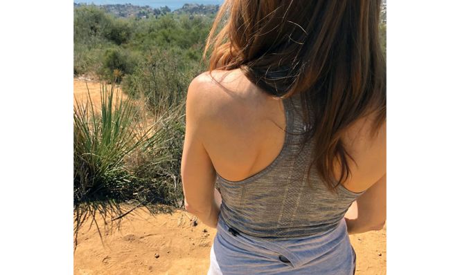 sunscreen while running outside