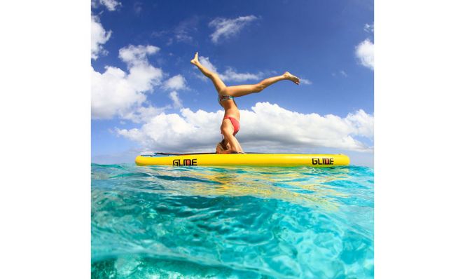 outdoor fitness sup yoga