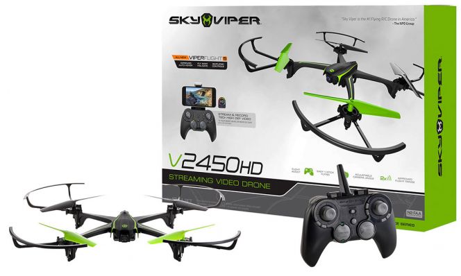 Sky Viper Streaming Video Drone V2450HD (Skyrocket Toys)