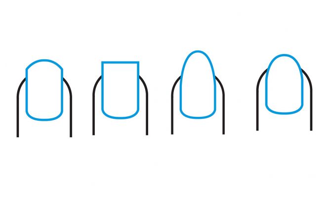 nail shapes