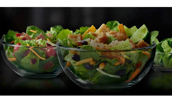 McDonald's salads