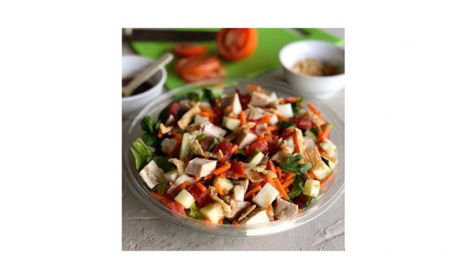Au Bon Pain Thai Peanut Chicken Salad