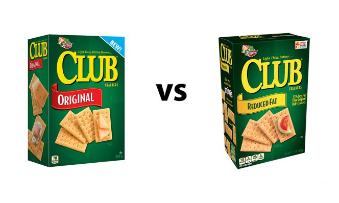 Keebler Club Original and 33% Reduced Fat