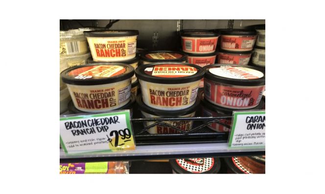Trader Joe's Bacon Cheddar Ranch Dip
