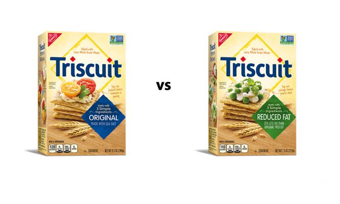 Triscuit Original and 25% Reduced Fat