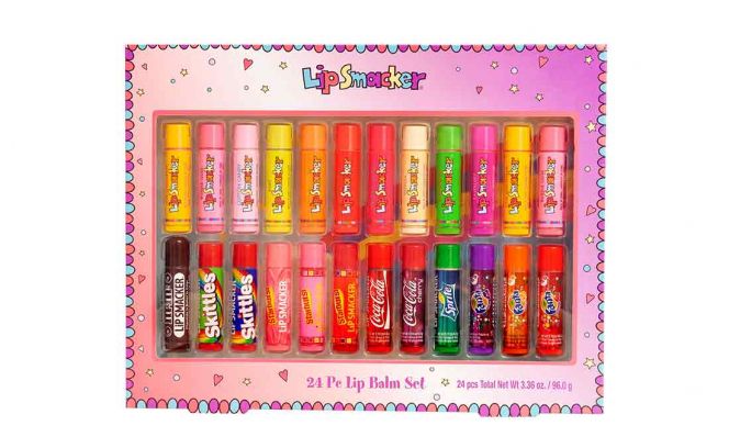 24 piece lip smacker vault