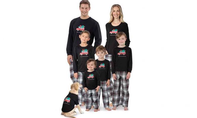Matching Family & Pet Pajamas