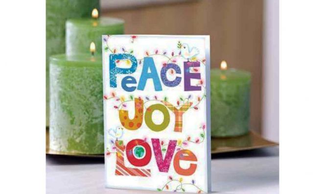 UNICEF Holiday Cards Boxed Set - Peace Joy Love