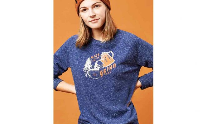 United By Blue Rise & Grind Crew Pullover
