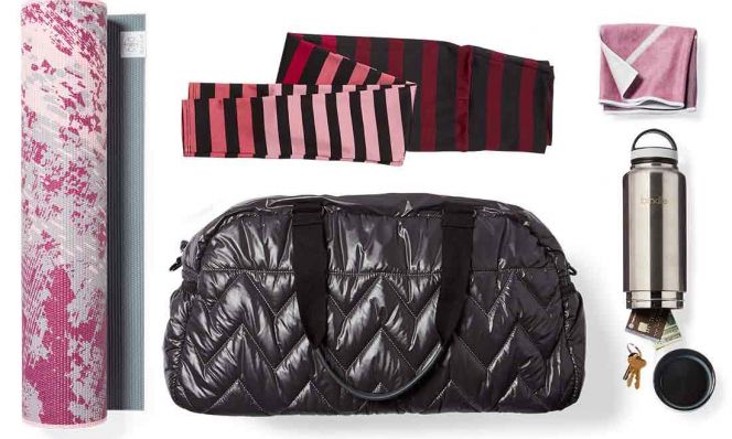 gym bag and accessory gift ideas
