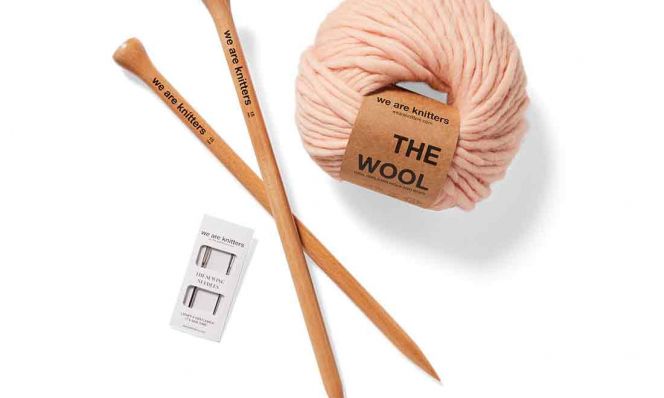We Are Knitters Dinka Scarf Knitting Kit