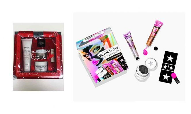 skincare gift sets from fresh and glamglow