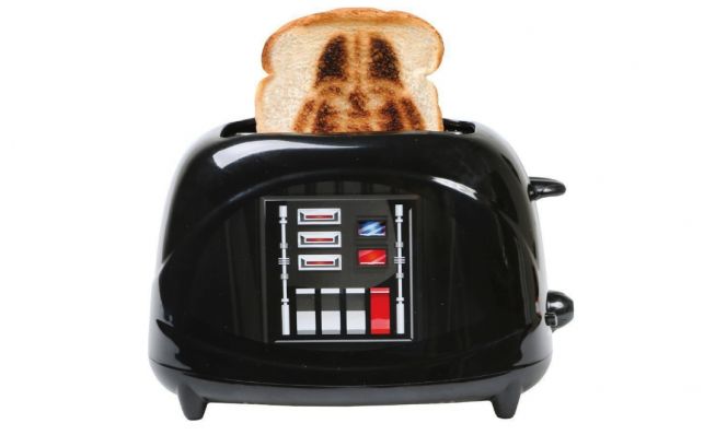 Star Wars Darth Vader Empire Toaster Black