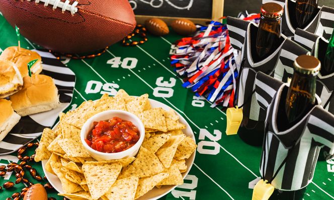 super bowl party spread