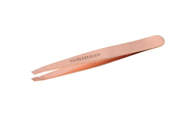 Tweezerman Rose Gold Slant Tweezer