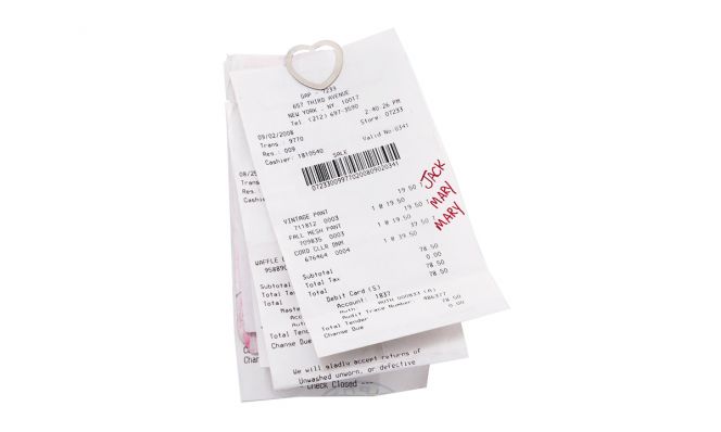 receipts