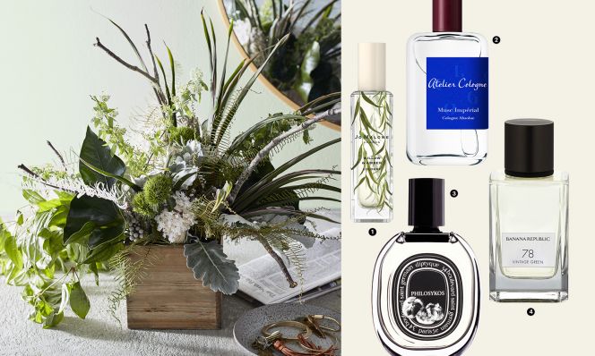 flowers and perfume for Mother's Day