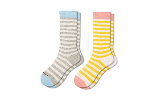 Bombas Women’s Shadow Stripe Quarter Socks