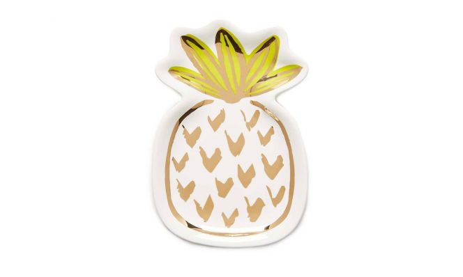 Slant Collections Pinapple Trinket Tray