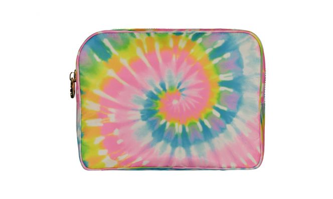 Stoney Clover Lane Large Tie Dye Pastel Pouch