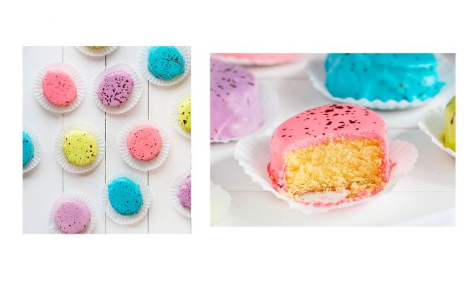 easter egg cakes