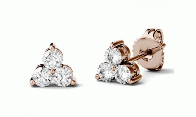 moissanite earrings