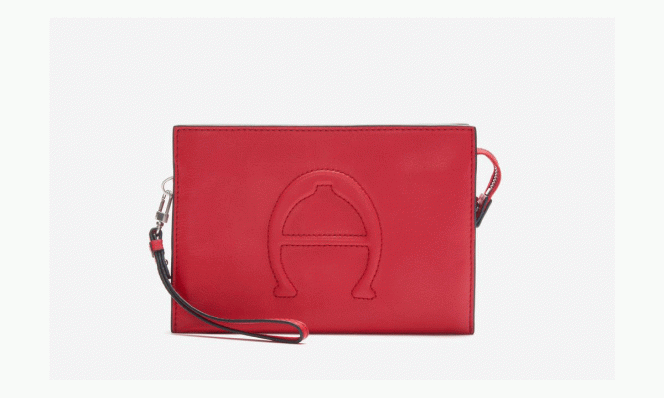 red Switch It Up Adeline Wristlet Crossbody