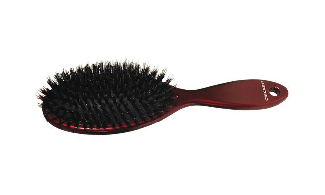 Cricket Smoothing Brush, flat brush for styling straight-across bangs