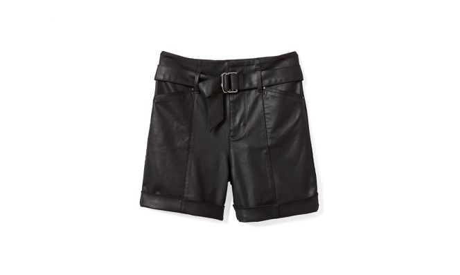 high-waist shorts