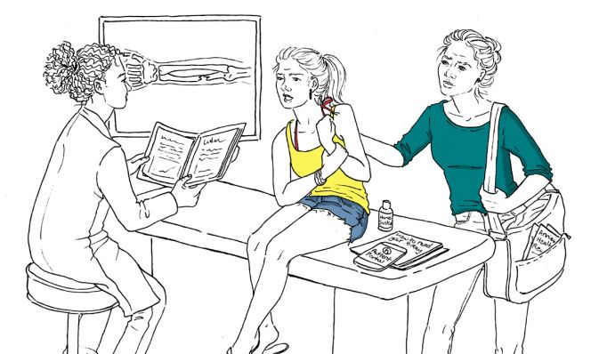 Medical mistakes illustration