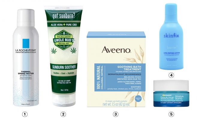 post-sun pampering products 2019