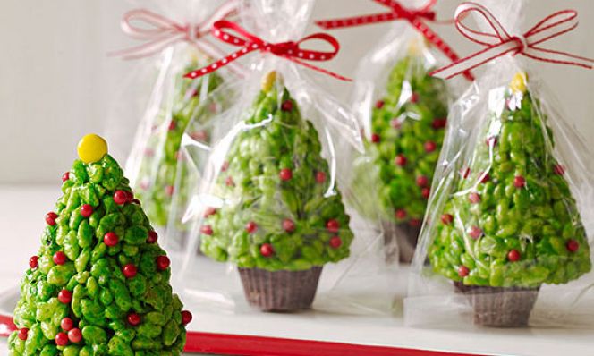 Rice Krispies Trees